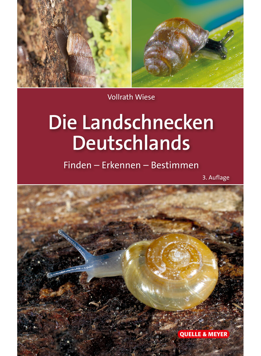 WIESE, DIE LANDSCHNECKEN DEUTSCHLANDS 3. AUFLAGE