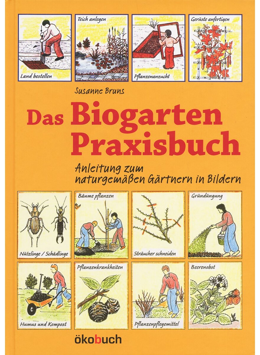 DAS BIOGARTEN PRAXISBUCH - (M) SUSANNE BRUNS