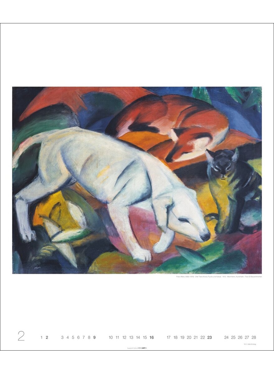 KALENDER FRANZ MARC 2025 - Bild 2