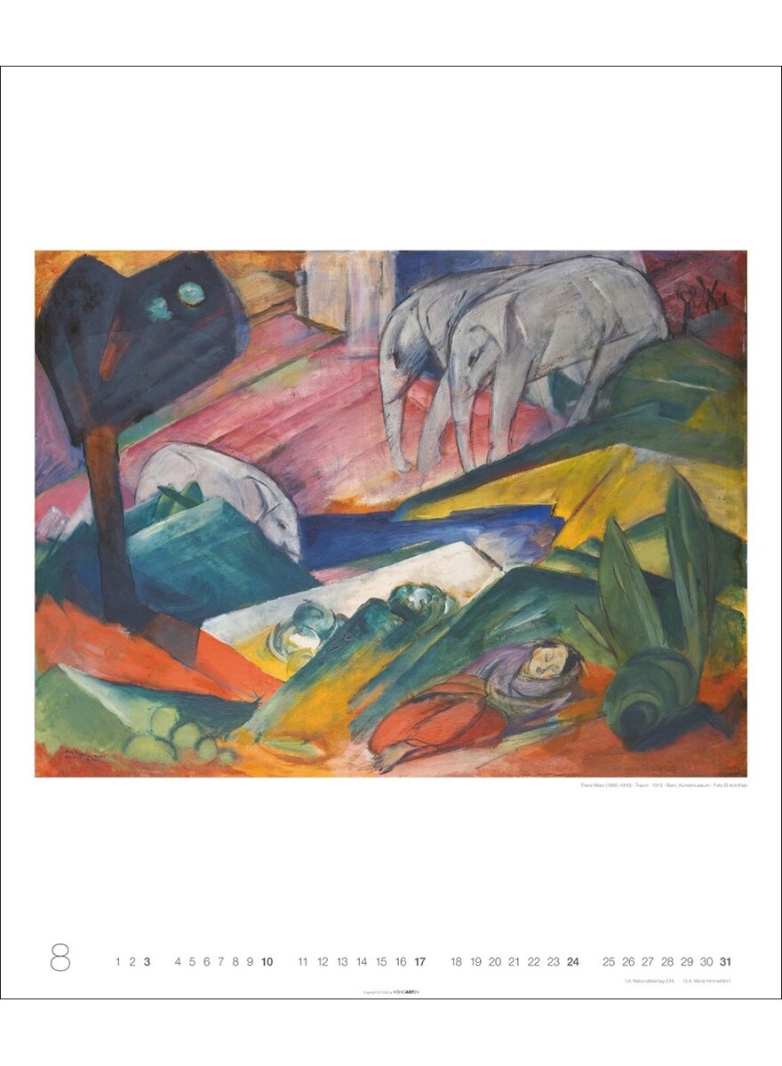 KALENDER FRANZ MARC 2025 - Bild 4