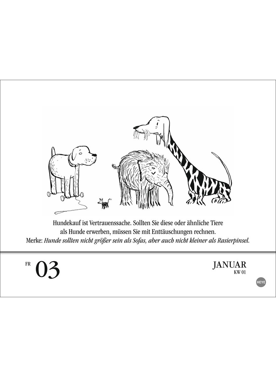 LORIOT KALENDER 2025 - Bild 4