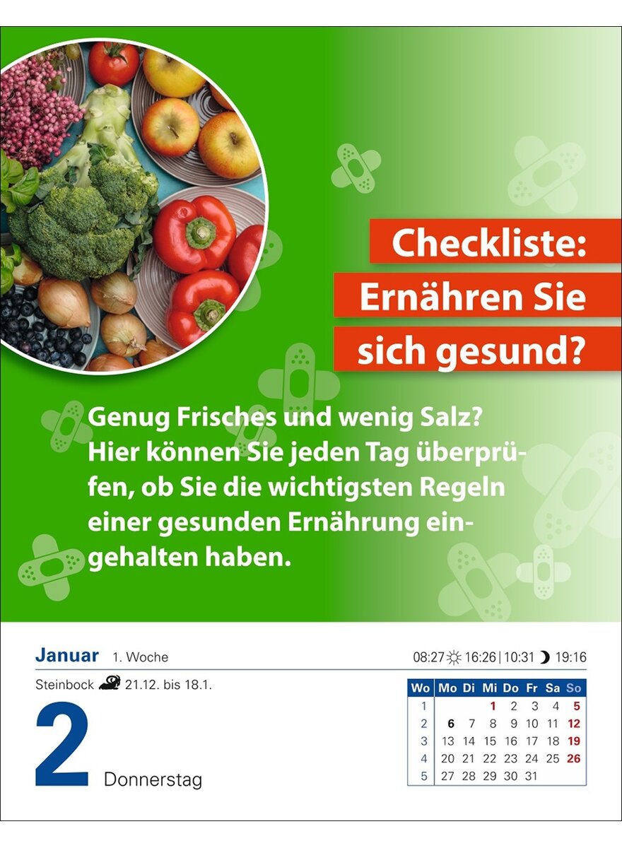 KALENDER ERNHRUNGS-DOCS 2025 GESUND DURCH DAS JAHR - Bild 4