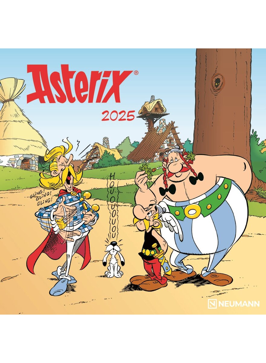 KALENDER ASTERIX 2025 - ALBERT UDERZO