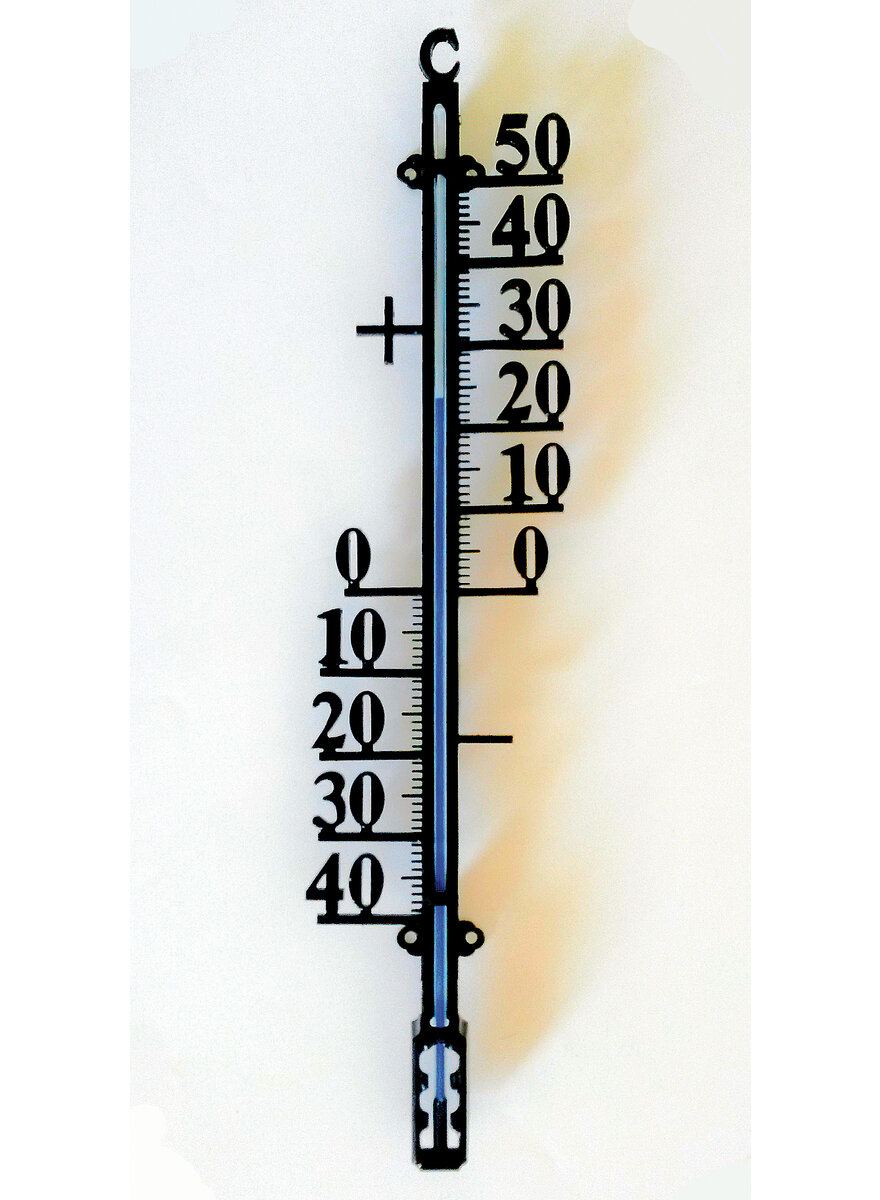 Großes Innen und Außenthermometer, Wettertemperatur - Messgeäte, Thermometer, Laborglas, Basisprodukte