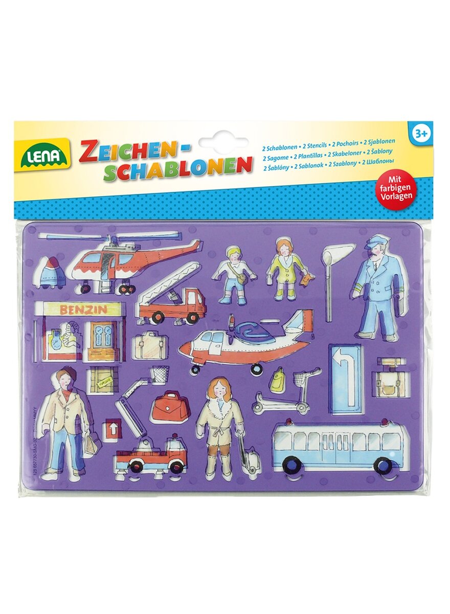 ZEICHENSCHABLONE FAHRZEUGE UND MENSCHEN Bild 2