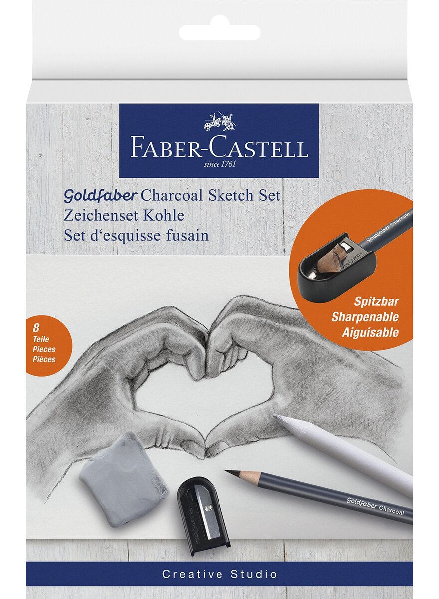 GOLDFABER ZEICHENSET KOHLE