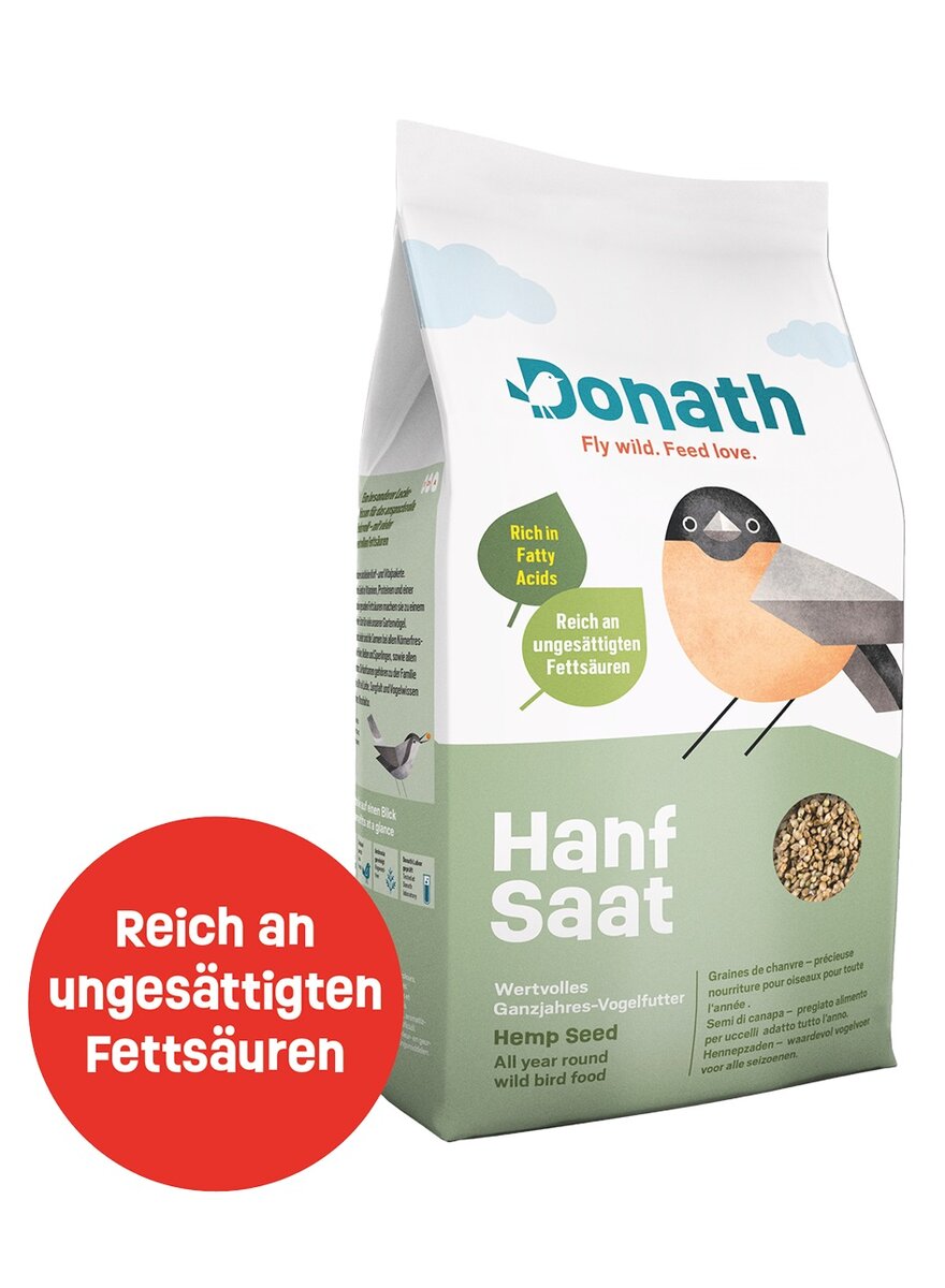 VOGELFUTTER HANF-SAAT 1 KG Bild 3