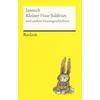 KLEINER HASE BALDRIAN UND ANDERE HASENGESCHICHTEN - JANOSCH