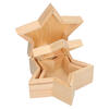 STERNDOSEN AUS HOLZ 2ER-SET