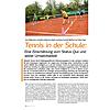 TENNIS IN DER SCHULE: EINE EINSCHTZUNG ZUM STATUS QUO