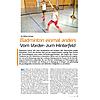 BADMINTON EINMAL ANDERS VOM VORDER- ZUM HINTERFELD