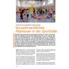 VORWEIHNACHTLICHES ABENTEUER IN DER SPORTHALLE