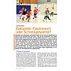 BALLSPIELE: FASZINOSUM ODER SCHRECKGESPENST?