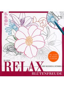 MALBUCH RELAX BLTENFREUDE - MILA DIERKSEN