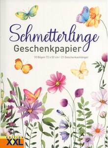 GESCHENKPAPIER SCHMETTERLINGE