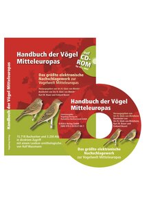 Auf diesem Bild sehen Sie das Produktbild für CD-ROM HBV MITTELEUROPAS - GLUTZ VON BLOTZHEIM (HRSG.)