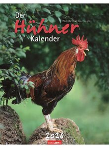 Auf diesem Bild sehen Sie das Produktbild für DER HÜHNERKALENDER 2026 - WOLF-DIETMAR UNTERWEGER