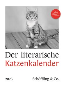 Auf diesem Bild sehen Sie das Produktbild für DER LITERARISCHE KATZEN- KALENDER 2026 - J. BACHSTEIN