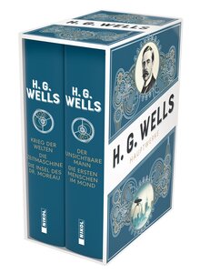 Auf diesem Bild sehen Sie das Produktbild für H. G. WELLS-HAUPTWERKE - 2 BÄNDE IM SCHUBER