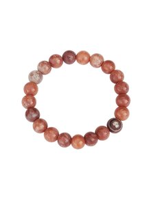 Auf diesem Bild sehen Sie das Produktbild für ARMBAND FEUERACHAT MEXIKO KUGELN 10 MM